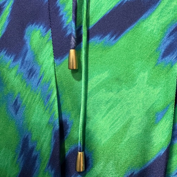 The Wolf Gang Calypso Maxi Dress in the "Ocean Haze" print - Picture 12 of 14